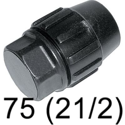 K 78 TAPON POLIETILENO 21/2 ( 75 mm ) JIMTEN 055110, Kas K78 K-78 Plastico TAPON FINAL TAPA politileno 2 1/2 2-1/2 CIEGOCIEGA Tapones JINTEM Jinten Jimtem