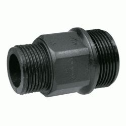 MACHON REDUCIDO DE PLASTICO DE 2 - 11/2 JIMTEN, MACHON PVC 1 1/2 1-1/2 2-11/2 11/2" mechones machones JINTEM Jinten REDUCCIONES Polietileno politileno  Roscados Dobles Jimtem