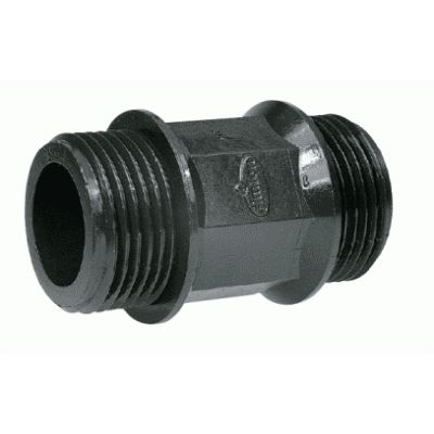 MACHON DE PLASTICO DE 21/2 UNION HIDRAULICA, MACHON PVC 2 1/2 2-1/2 mechones machones Polietileno politileno  Roscados Dobles