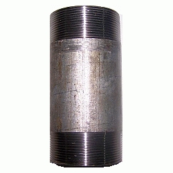 NIPEL 1 DE 100 mm, NIPPEL BOBINA HIERRO GALVANIZADO GALVA DE 10 cm