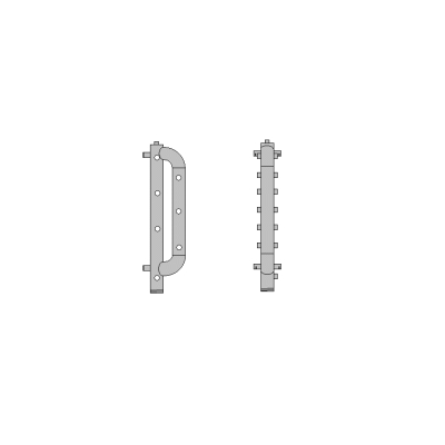 BATERIA DE CONTADORES INOXIDABLE DE 2" Y 6 TOMAS DE 3/4" CENTRAL CENTENO, 