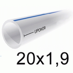 Metros Tubo evalPEX en barra de 20x1,9 60 (6 metros), Uponor Polietileno Reticulado Wirsbo Wisbo  Mts Mtr POLITILENO Tuberias 1023083