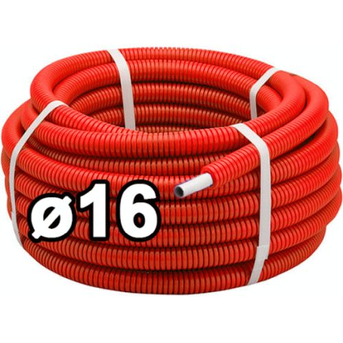 METROS DE TUBO MULTICAPA DE 16 mm CON AISLANTE DE 6 mm ROJO (ROLLO DE 50 METROS) ISOLTUBEX, TUBERIA Mts Mtr PRESFITTING PRESFITING PRESSFITING PRESFITTING PRESSFITTING PRESFFITING PRESFFITTING PRESSFFITTING MLCP ACCESORIOS Preaislada Pre-aislada aislamientos aislamentos Preforrada pre-forrada ailante barrier pipe in coils red