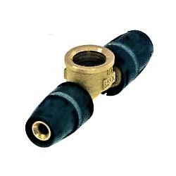 Te rosca hembra MULTICAPA LATON ESTANDAR de 25x3/4x25 TECE 8610404, DERIVACION ROSCA HEMBRA DERIBACION PRESFITTING PRESFITING PRESSFITING PRESFITTING PRESSFITTING PRESFFITING PRESFFITTING PRESSFFITTING MLCP laton metal