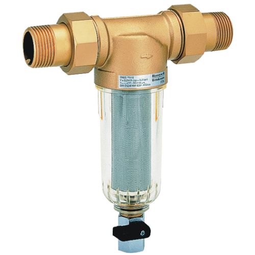 FILTRO PARA AGUA MINIPLUS FF06-1/2AA DE 1/2" CON RACORES HONEYWELL, FILTRADOR FILTRADO Racords HONEWELL HONEIWEY HONEWEY HONEIWELL Racors