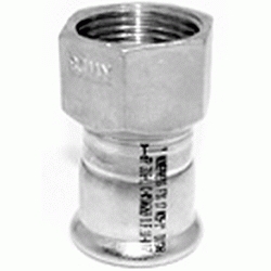 ENTRONQUE ROSCA HEMBRA DE 18x1/2" EN ACERO INOXIDABLE AISI - 316 PRESSFITTING ISOTUBI F17181/26, de en PRESFITTING PRESFITING PRESSFITING PRESFITTING INOX PRENSAR PRESINOX PRESS INOX PRESSINOX