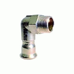 CODO DE 90 MIXTO MACHO DE 42 11/ 2" EN ACERO INOXIDABLE AISI - 316 PRESSFITTING ISOTUBI, CURVA CURBA PRESFITTING PRESFITING PRESSFITING PRESFITTING INOX PRENSAR PRESINOX PRESS INOX PRESSINOX