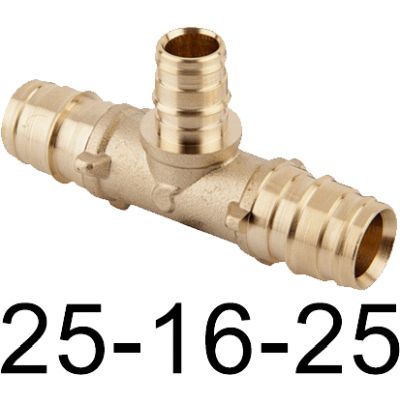 TE REDUCIDA RF 25-16-25 FITTINGSESTANDAR, fitinstandard fittinstandard fitingstandard fittingstandard fitinestandard fittinestandard fitingestandard fittingestandard fittingsestandard fitingsestandard derivaciones deribaciones reducidas reducciones Laton Metal