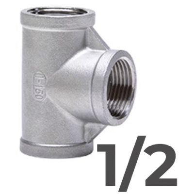 TE H-H-H IGUAL ACERO INOX 316 GEBO DE 1/2, 