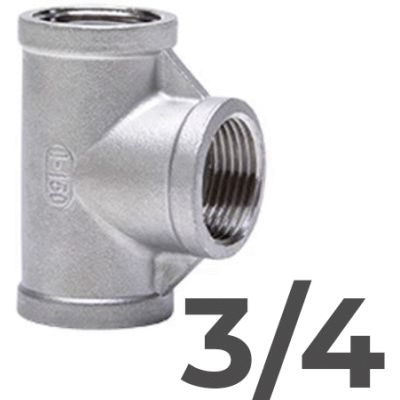 TE H-H-H IGUAL ACERO INOX 316 GEBO DE 3/4, 