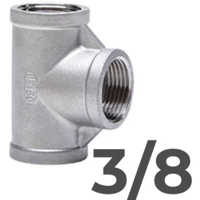 TE H-H-H IGUAL ACERO INOX 316 GEBO DE 3/8, 