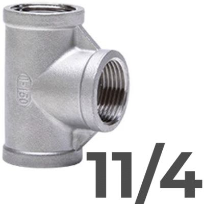 TE H-H-H IGUAL ACERO INOX 316 GEBO DE 11/4, 