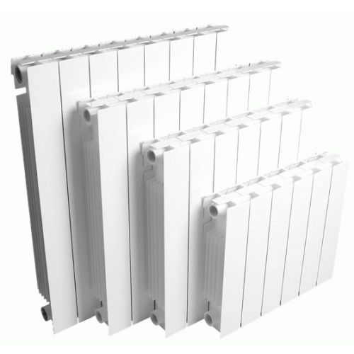 ELEMENTO RADIADOR DE ALUMINIO MODELO MAGNO 700 DISTANCIA ENTRE EJES DE 600 mm Y 125,28 Kcal RAYCO, RECOMENDADO CONEXION DE 1" RADIADORES BLANCO BLANCA BL BLA Calderas