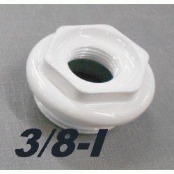 TAPON REDUCCION PARA RADIADOR DE 1" x 3/8" IZQUIERDA BLANCO, Reductor TAPON Recomendado ECNMC BLA BL BLANCA Tapa 1-3/8 3/8-1 1x3/8 3/8x1 Tapones TUERCAS Radiadores