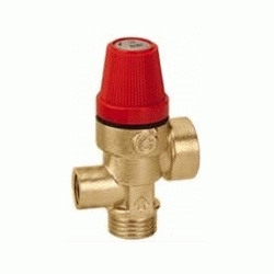 VALVULA DE SEGURIDAD HEMBRA DE 1/2" DE 3 BAR CON TOMA MANOMETRO CALEFACCION REF. 313432 CALEFFI, ECNMC RECOMENDADO CAMPO DE TEMPERATURA DE 5 A 110 C CALEFI GRIFO LLAVE DE ESCAPE BALBULAS