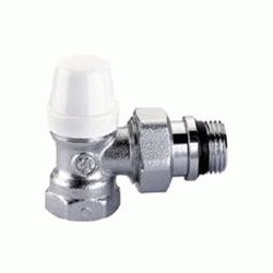 DETENTOR ESCUADRA CROMADO HEMBRA DE 1/2" PARA RADIADOR REF. 431402 CALEFFI, RECOMENDADO ECNMC RECOMENDADO Calefi Radiadores Llave regulacin corte