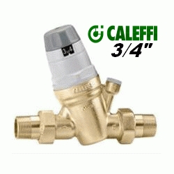 REDUCTOR DE PRESION DE 3/4" CON INDICADOR DE PRE-REGULACION Y CON TOMA MANOMETRO REF. 535050 CALEFFI, ECNMC RECOMENDADO VALVULAS REDUCTORA DE PRESION CONEXION CON ENLACES MACHO DE 3/4" PRESION MAXIMA AGUAS ARRIBA 25 BAR PRESION CALIBRACION AGUAS ABAJO DE 1 A 6 BAR TEMPERATURA MAXIMA DE TRABAJO 60 C CALEFI BALBULAS reguladores