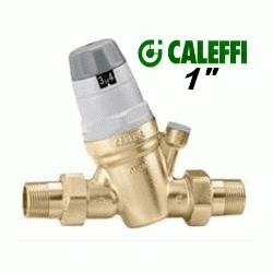 REDUCTOR DE PRESION DE 1" CON INDICADOR DE PRE-REGULACION Y CON TOMA MANOMETRO REF. 535060 CALEFFI, ECNMC RECOMENDADO VALVULAS REDUCTORA DE PRESION CONEXION CON ENLACES MACHO DE 1" PRESION MAXIMA AGUAS ARRIBA 25 BAR PRESION CALIBRACION AGUAS ABAJO DE 1 A 6 BAR TEMPERATURA MAXIMA DE TRABAJO 60 C CALEFI BALBULAS reguladores