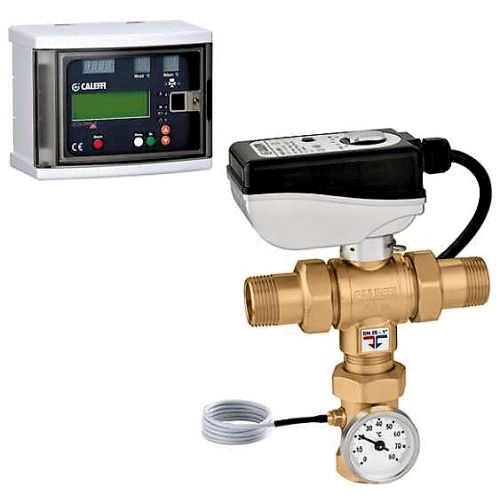 Mezclador electronico con desinfeccion termica LEGIOMIX 6000 de 11/4 ref 600071 CALEFFI, calefi Valvulas balbulas balvulas valbulas LLaves para mezclar agua caliente