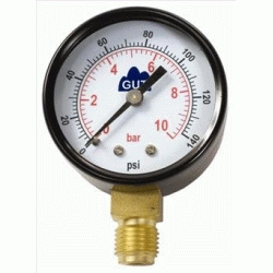 MANOMETRO DE 0 A 10 kg DE  50 mm SALIDA RADIAL REF. Y50RAD, ECNMC RECOMEMDADO CALEFI BAROMETRO INDICADOR MARCADOR DE PRESION