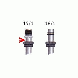 ADAPTADOR PARA VALVULERIA JAGA TUBO COBRE M24 15/1 REF 50941115, PARA RADIADOR Radiadores Tuberias