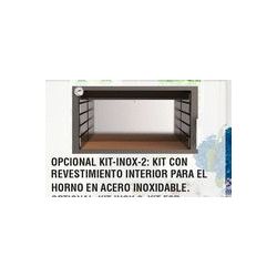 Kit para revestir el interior en acero noxidable de los hornos MURANO BRONPI KIT-INOX2, Recambios Repuestos de para