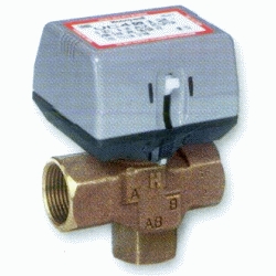 VALVULA DE ZONA MOTORIZADA DE 3 VIAS SERIE VC ROSCA HEMBRA DE 1/2 HONEYWELL, REGULADORES DE TEMPERATURA BALBULAS VALVULAS HONEWELL HONEIWEY HONEWEY HONEIWELL