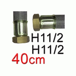 UNIFLEX RIVER HEMBRA HEMBRA DE 11/2 DE 40cm TUCAI, Latiguillo Conexin Malla Flexible HH 1 1/2 1-1/2 11/2" H/H H-H