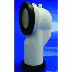 MANGUITO CODO T-117 DE 110 PARA INODOROS TIPO SENSO COMPACTO DE SALIDA DUAL TECNOAGUA, REF. 50674 T117 T 117 Vertical Hidrotecnoagua EVACUACION Tazas Inodoros Water bater WC taza VATER Manguilla Acodados Desagues W.C.