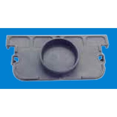 T-153 AG TAPA TERMINAL PARA CANALETA DE 1000 x 110 x 60 DE POLIPROPILENO NEGRA HIDROTECNOAGUA, testera tapon final T153 153 Tapones