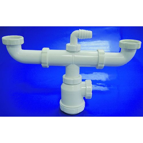 SIFON DOBLE DE BOTELLA T-45 L DE 11/2 CON RACORES Y TOMA PARA ELECTRODOMESTICOS TECNOAGUA, REF. 50206 T 45L T45L Con Hidrotecnoagua RACORDS Fregadero De Para Salida Pared Escuadra Recomendado LAVADORA LAVAVAJILLAS EXTRA LARGO ECNMC CON TUERCAS 1 1/2 1-1/2 Sifones LABABAJILLAS LABABAJIYAS LAVAPLATOS LABAPLATOS LAVABAJILLAS LABAVAJILLAS 11/2" labadoras desagues desages Racors Espiga