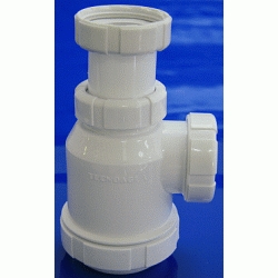 SIFON BOTELLA T-4VA DE 40 11/2 EXTENSIBLE CON TUERCA 11/4 PARA VALVULAS AUTOMATICAS TECNOAGUA, REF. 50030 T4VA T 4VA Hidrotecnoagua PARA VALVULAS CLIC CLAC KLIC KLAC 1 1/2 1 1/4 1-1/4 1-1/2 Sifones 8422440500308 11/2" BALBULAS desagues desages QUICK