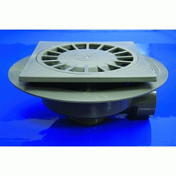 SUMIDERO SIFONICO T-86 75-50 DE 150 x 150 mm SALIDA V-H PARA TERRAZAS TELA ASFALTICA TECNOAGUA, REF. 50640 T86 T-86 Hidrotecnoagua Caldereta REJILLA PVC PATIOS Recomendado ECNMC VERTICAL HORIZONTAL  v/h vh 75/50 15x15 15/15 50-75