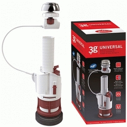 S 585 MECANISMO DE DESCARGA UNIVERSAL 3G DOBLE VOLUMEN JIMTEN, S585 S-585 RECAMBIOS REPUESTOS Taza Inodoros Water bater WC tazas vater TANQUE MOCHILA JINTEM Jinten Descargadores W.C. Descargas Mecanismos cisternas Jimtem Fontaneria Para  double lever flush valve system cistern