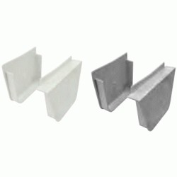 C 214 CONJUNTO TAPA/TAPA PARA CANALETA DE PVC GRIS GARAJE CREARPLAST, 110214 TAPON PARA CANALETA Tapones