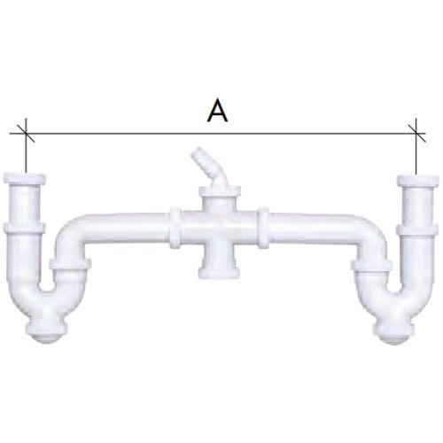 C 59 11/2 SIFON DOBLE CURVO EXTENSIBLE ORIENTABLE CON RACOR DOBLE TOMA ELECTRODOMESTICOS CREARPLAST, 025912 C-59 C59 SALIDA SUELO PARED CON DOBLE TOMA LAVADORA LAVAVAJILLAS SIFON FREGADERO FREGADERA 1 1/2 1-1/2 Sifones LABABAJILLAS LABABAJIYAS LAVAPLATOS LABAPLATOS LAVABAJILLAS LABAVAJILLAS 11/2" labadoras desagues desages Racords Espiga