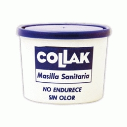 BOTE DE MASILLA SANITARIA DENSO ROSC DE 1 KG COLLAK, estopa estopada para roscas