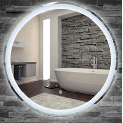 Espejo circular led con sensor IP44 modelo HOLLY de 800mm PyP, 