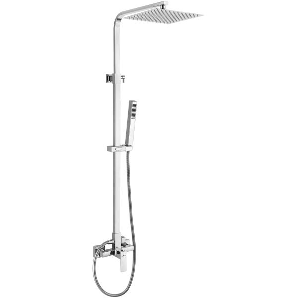 Columna de ducha LUXOR con monomando Cromo AQUASSENT 03000LUXOR, 03000LUXOR de bao