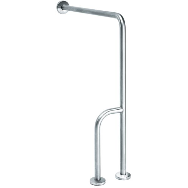 BARRA PARED SUELO 3 P/ANCL INOX SATIN DCH BSD020CS MEDICLINICS, Apoyo Sostn Base Fundamento Patas Sujeccin Sujecin Garras Abrazaderas Mural Muro para Soportes Ayudas Seguridad Minusvalia Baos Minusvalidos