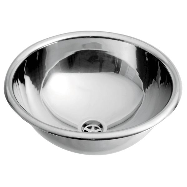 LAVAMANOS SEMIESFERICO 265 mm INOX SN0027C MEDICLINICS, lavavos lababos labavos