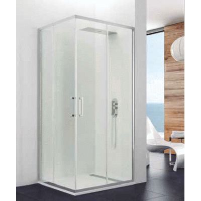 MAMPARA DUCHA ANGULAR (1 LADO) PRESTIGE TITAN 750 mm REF. 0375 CRISTAL TRANSPARENT, 