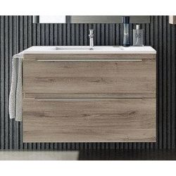 Conjunto suspendido CARMEN 900 (mueble+lavabo Plus) 2C N5 AVILA DOS, wall hung vanity unit and basin two drawers