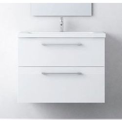 Conjunto suspendido CARMEN 600 (mueble+lavabo Plus) 2C T. Asa N4 AVILA DOS, wall hung vanity unit and basin two drawers