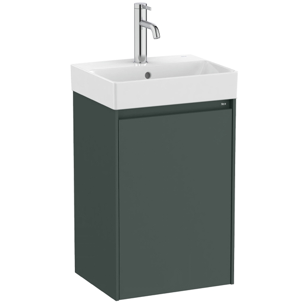 Conjunto 1 Puerta ONA  400 (mueble+lavabo) VERDE mate ROCA A851677513, 40 32 400 320