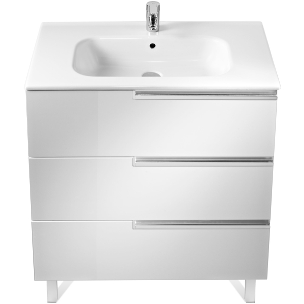 MUEBLE UNIK VICTORIA-N FAMILY 900 BLANCO BRILLO (MUEBLE + LAVABO) ROCA, 