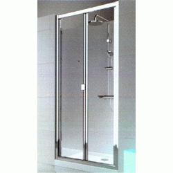 MAMPARA FRONTAL DE 2 PUERTAS PLEGABLES VICTORIA PP DE 900 PARA PLATO DE DUCHA REF. M17308012 ROCA, Manparas