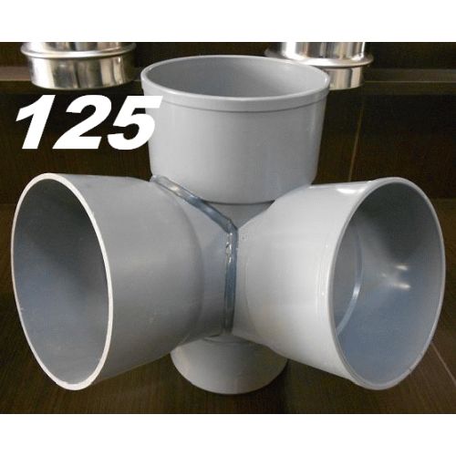 TE DE PVC ANGULAR DE 125 67 MACHO HEMBRA GRIS, MH DERIVACIONES DE RINCON RINCONERA para encolar DERIBACIONES tes SANITARIOS SANITARIAS (MH) ( MH ) (M-H) ( M-H ) ACCESORIOS PARA M/H Esquineros Esquineras 125x67 evacuaciones