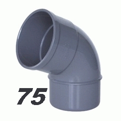 CODO DE PVC PARA ENCOLAR DE 75 67 MACHO HEMBRA GRIS, MH M-H CURVA Recomendado ECNMC para encolar CURBA codos SANITARIOS SANITARIAS (MH) ( MH ) ACCESORIOS PARA M/H 75x67 evacuaciones elbow