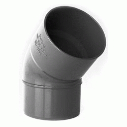 CODO DE PVC DE 40 45 MACHO HEMBRA GRIS, MH M-H CURVA ENCOLAR para encolar CURBA codos SANITARIOS SANITARIAS (MH) ( MH ) ACCESORIOS PARA M/H 40x45 evacuaciones elbow